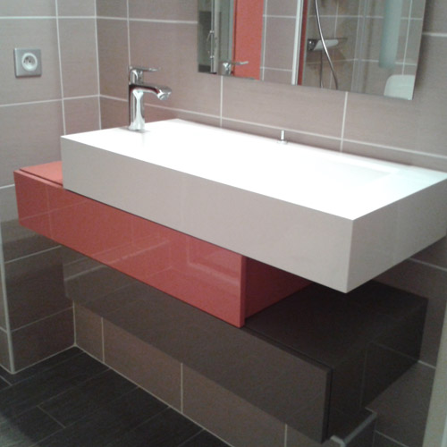 Installation meuble salle de bains IMCE RENOVATION